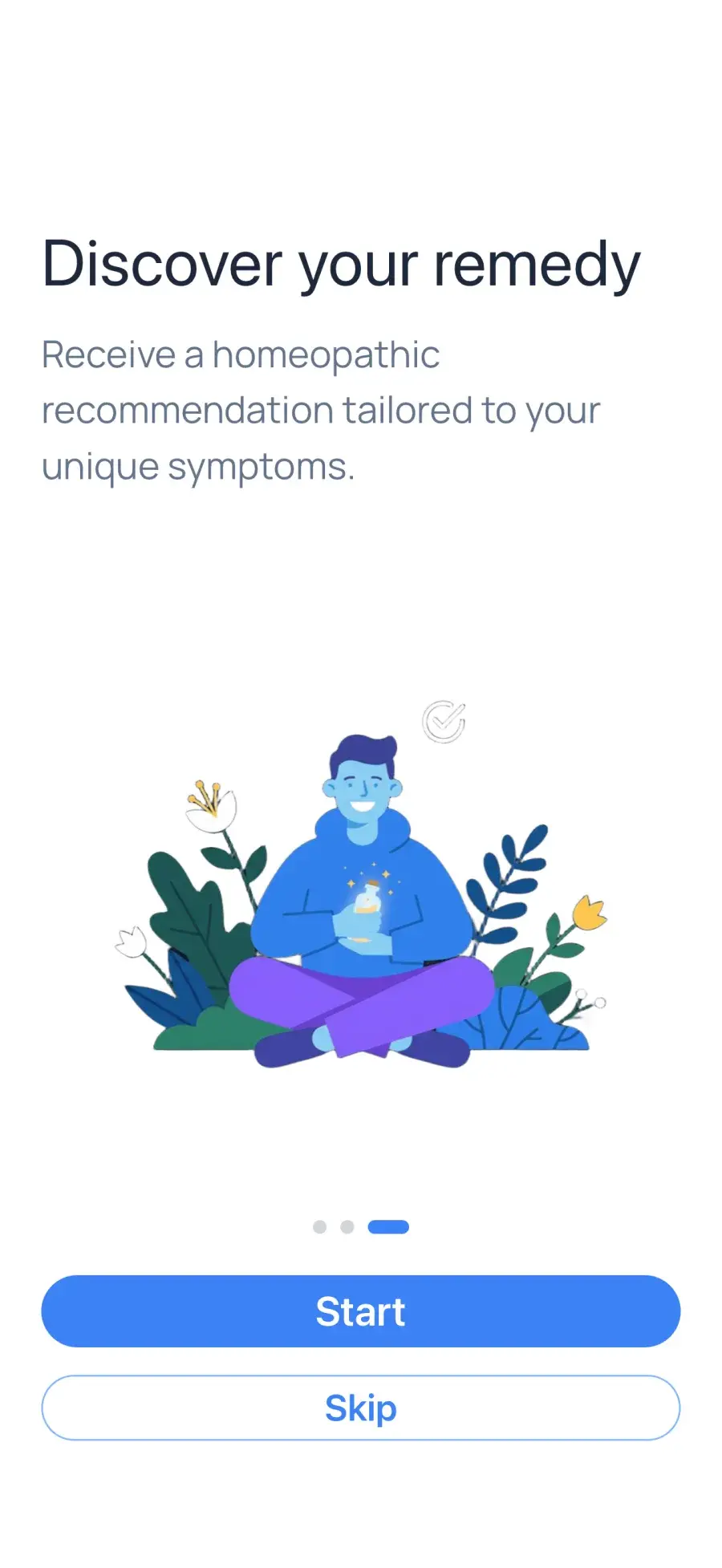 Discover your remedy — onboarding