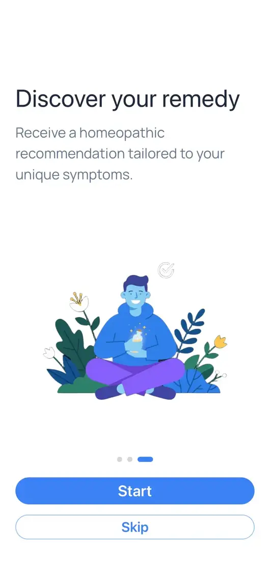 Discover your remedy — onboarding